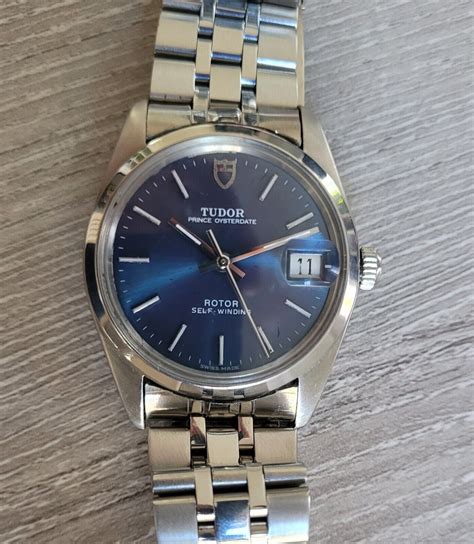 74000 tudor|prince oysterdate 74000 blue dial.